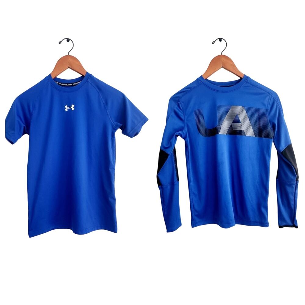 L Under Armour Pair Athletic Shirts